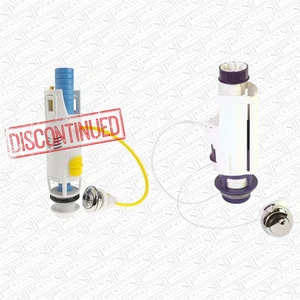 2" Old MULTIKWIK Multiflush Push Button Flush Valve REPLACEMENT Long Cable - Picture 1 of 9