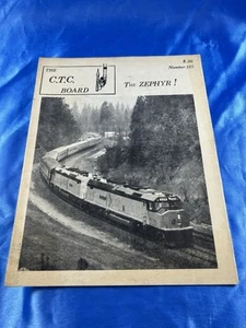 The C.T.C. TABLERO FERROCARRIL PUBLICACIÓN NÚMERO 123 EL ZEPHYR! - Imagen 1 de 2
