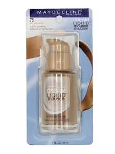 NEW Maybelline Dream Liquid Mousse Airbrush Finish 75 NATURAL BEIGE Medium 2.5 - Picture 1 of 1