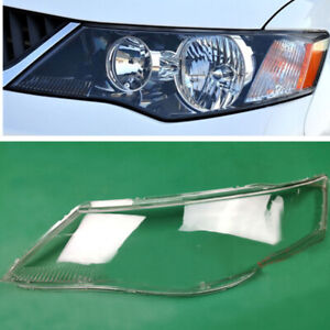 Left Side Headlight Lens Cover Headlamp Shell For Mitsubishi Outlander 2006-2009