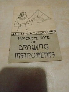 NOTA STORICA SU DISEGNO STRUMENTI LIBRETTO 1950 V&E Produzione - Foto 1 di 2