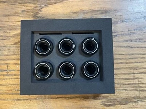 Thermaltake Pacific C-Pro G 1/4" Compression Fitting Black 6 Pack - Afbeelding 1 van 2