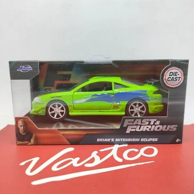 Jada Toys Fast & Furious Brian's Mitsubishi Eclipse Diecast 1/32 Scale - Image 1 of 4