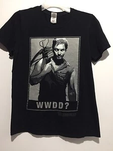 The Walking Dead Men's Small T-shirt Season 1 Black Daryl Unique Collectible - Picture 1 of 6
