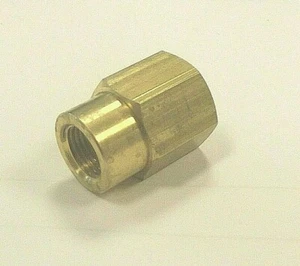 NPT - BSP Buchse Bush Stecker in Messing, amerikanisch nach europäisch, reduzierende Buchse - Bild 1 von 3