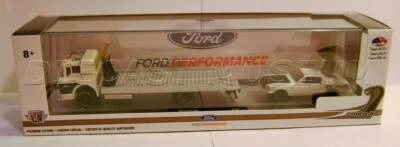 1966 '66 FORD C950 & 1968 '68 MUSTANG COBRA JET HAULER SEMI M2 MACHINES 2019 - Image 1 of 3