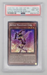 2020 Yu-Gi-Oh! DSOD Movie Pack Apple Magician Girl MVP1-ENS15 PSA 8 - Bild 1 von 2