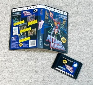 Atomic Runner - Sega Genesis Game - With Case Authentic Tested Cartridge - Picture 1 of 5