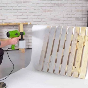 Pistola de pintura eléctrica en aerosol 350W decoración renovación barniz de manchas de madera - Imagen 1 de 5