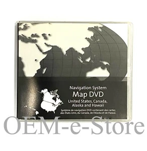2007 2008 2009 2010 2011 GMC Sierra Yukon & Hybrid GPS Navigation DVD US CAN Map - Picture 1 of 5
