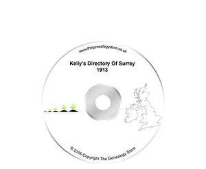 Kelly's Directory Of Surrey 1913 - Picture 1 of 1