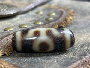 Old Tibetan Nepalese Himalayan Ancient eye Old Dzi Talisman Beads Amulet - Picture 1 of 9