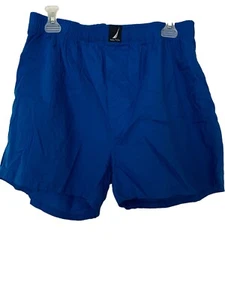 Nautica Blue Size XL 100% Cotton Boxer Shorts - Picture 1 of 2