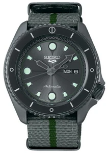 SEIKO 5 Sports x NARUTO & BORUTO Limited Edition SBSA097 SHIKAMARU NARA New - Picture 1 of 15