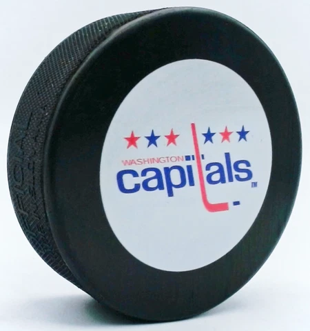 Washington Capitals 1974 Inaugural NHL Season Vintage Souvenir Hockey Puck Cover