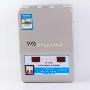 New Automatic 15KW Voltage Stabilizer AC Regulator Power Supply 130-270V - Picture 1 of 11