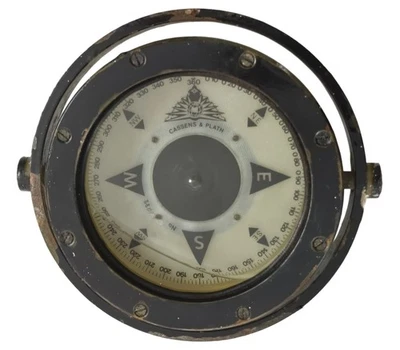 Lifeboat Compass Cassens & Plath Type 51 Gmbh International Marine Nautical - Image 1 of 4