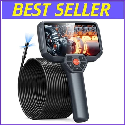 HD 5'' IPS Endoscope Camera with 50FT Cable - Ultimate Plumbing Inspection Tool - Image 1 of 4