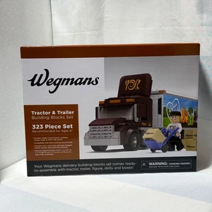 Wegmans Tractor & Trailer Building Blocks Set ~ BRAND NEW!! SEALED - Picture 1 of 8