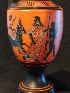 Vintage Handarbeit Keramik Krug Made In Greece München Museum Souvenir Unikat! - Bild 1 von 9