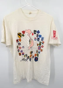 Vintage Screen Stars Vietnam War T-Shirt  Sz XL SEE MEASUREMENTS - Picture 1 of 6