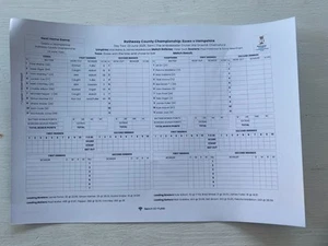 Essex V Hampshire - County Championship @ Chelmsford 2025 - Scorecard - Picture 1 of 1
