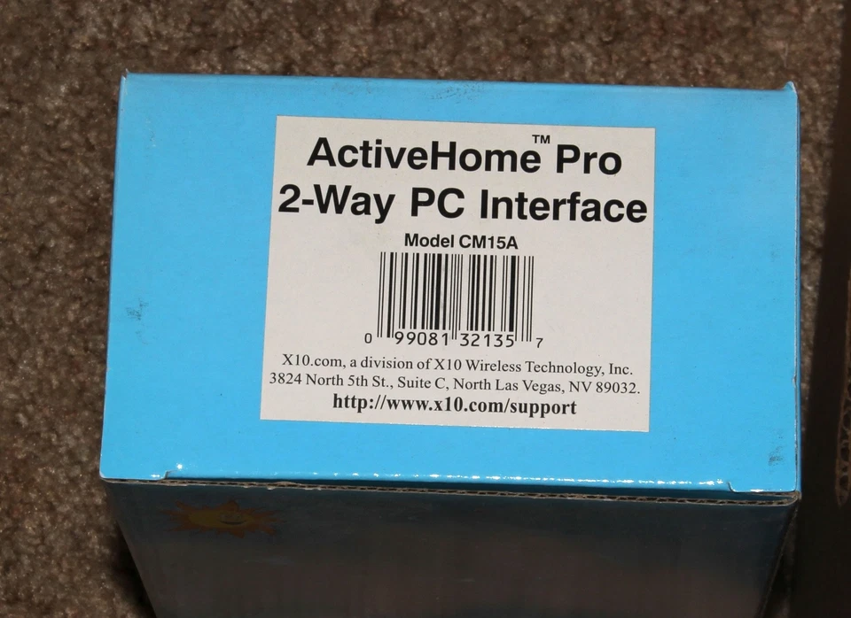 X10 ActiveHome Pro CM15A – USB 2-Way Computer Interface Module New in Box - Image 1 of 1