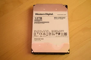 WD 12TB HARD DRIVE 3.5 SATA III 5400rpm Western Digital WDC WD120EDAZ-11F3RA0 - Picture 1 of 5