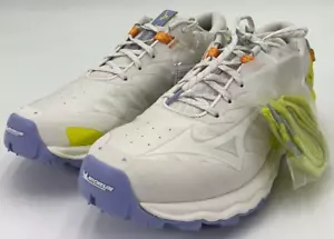 Mizuno Wave Daichi 7 Roxy Women's Size 9 Snow White/Limeade Running Shoes NIB - Picture 1 of 10