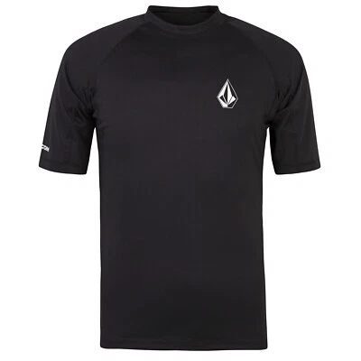 Volcom Lido Surf Lycra T-Shirt black - Wetshirt mit UV Schutz - Bild 1 von 2