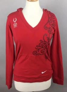 Nike Olympics Peking 2008 Rot Pullover Jacke Damen Medium - Bild 1 von 7
