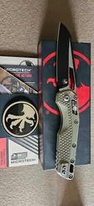 Microtech MSI RAM-LOK OD Green Polymer Tri Grip, 210T-1 PMOD - Picture 1 of 8