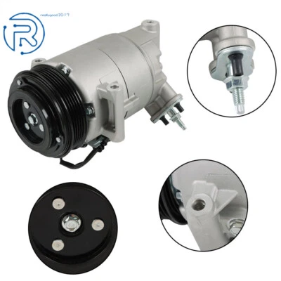 For Chevy Malibu Buick Regal 2.0L 2.5L CO 22285C AC A/C Compressor +Clutch - Image 1 of 4