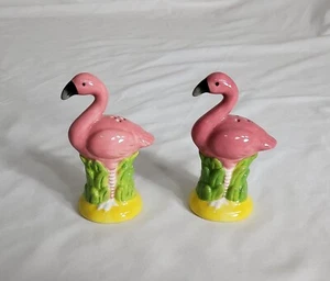 ROSA FLAMINGO KERAMIK SALZ & PFEFFER 4" SHAKER - Bild 1 von 6