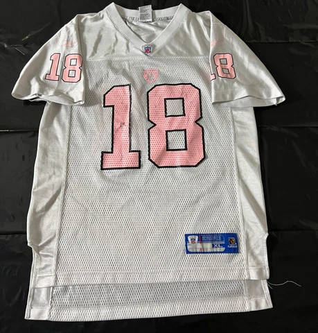 Reebok Dallas Cowboys Official Women's  Football Jersey #18 Pink White Size XL Cover