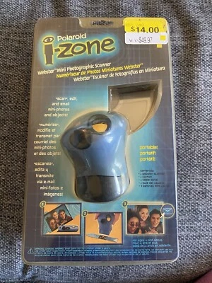 VINTAGE NEW/SEALED SOFTWARE - POLAROID I-ZONE WEBSTER MINI PHOTOGRAPHIC SCANNER - Image 1 of 4