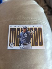 2020 TOPPS BIG LEAGUE #RC-18 MANNY MACHADO ROLL CALL INSERT SAN DIEGO PADRES