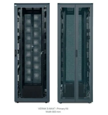 APW VERAK S-MAX Server Cabinet high density Data Rack Mesh 2000x800x1200 42u - Image 1 of 4