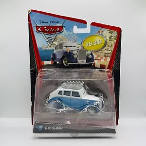 Disney Pixar Cars - THE QUEEN Deluxe Cars 2 2011 - 1:55 Diecast *DAMAGED BOX* - Picture 1 of 4