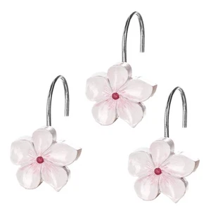 Creative Scents Vanda Blume Duschvorhang Haken Deko - 12er Set Weiß... - Bild 1 von 6
