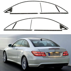 Superposición de apagón de eliminación de cromo para Mercedes Benz Clase E W207 2009+ moldura de ventana - Imagen 1 de 13