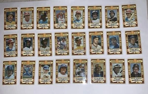 Permagraphics Superstars 1982 Comp/Lot de 24 planches Seaver Rose Bench Yaz Carew - Photo 1/14