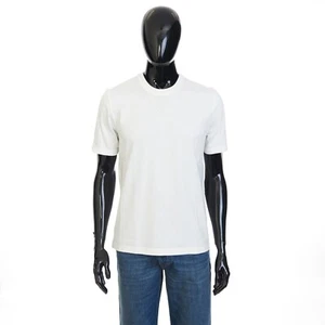 BOTTEGA VENETA 500$ Crewneck T-shirt - Chalk White Cotton - Picture 1 of 12