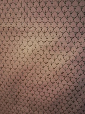 Tela de algodón marrón/verde 2 yardas MARCUS BROTHERS, 42" W para acolchado, costura.  BTY Foto 1 de 4