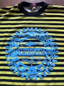 Vintage 80s Pacific Crew T-Shirt Surf Striped XL - Bild 1 von 6