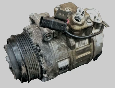 COMPRESOR DE AIRE ACONDICIONADO 168387 OEM 14-15 MERCEDES BENZ S500 y más (detalle montaje abajo) Foto 1 de 4
