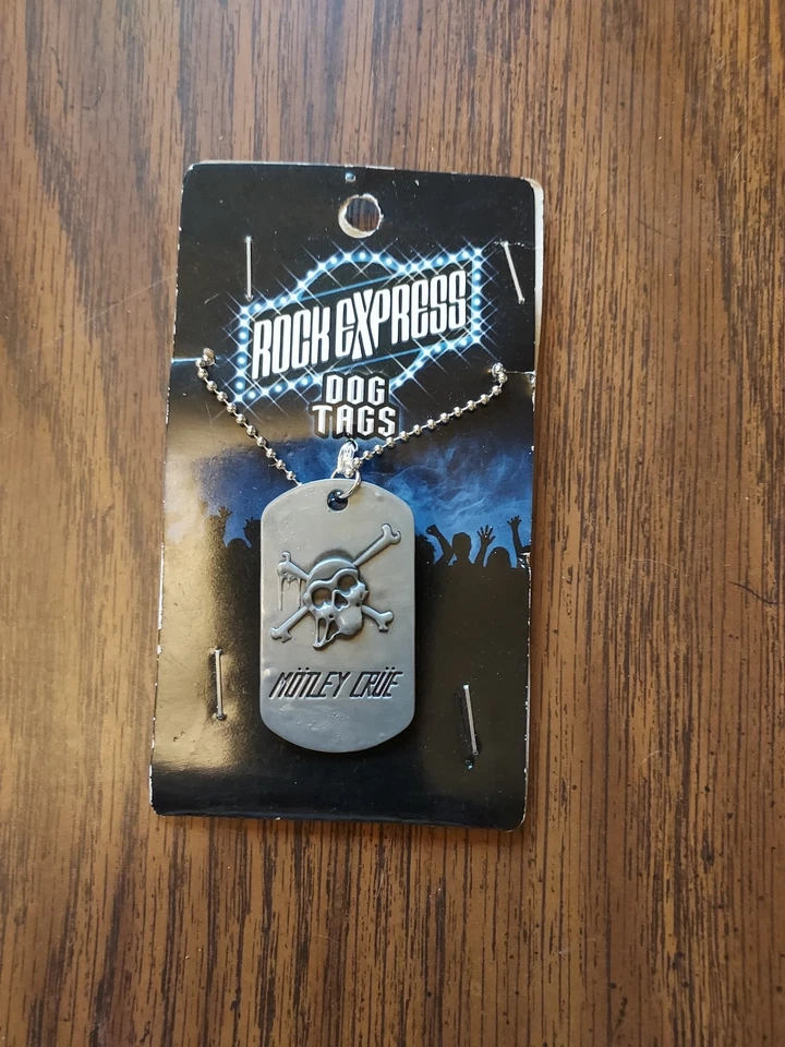 Collar con etiqueta de perro Motley Crue NUEVO envío rápido Foto 1 de 1