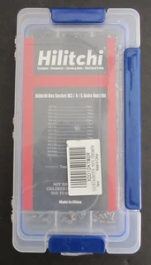 Hilitchi 460 Piece Hex Flat Head Stainless Screw and Nut Set - Metric M3, M4, M5 - Picture 1 of 8