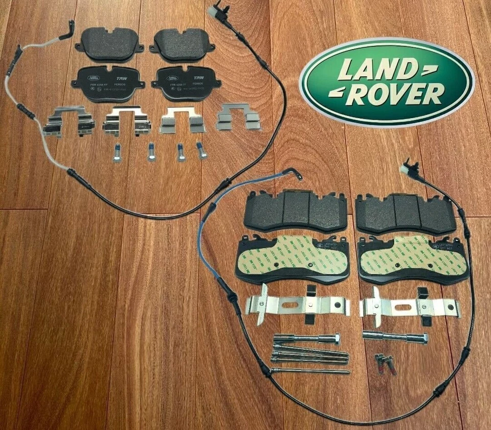 2010-2013 Land Rover Range Rover Sport 5.0L OEM Front & Rear Ceramic Brake Pads - Image 1 of 2