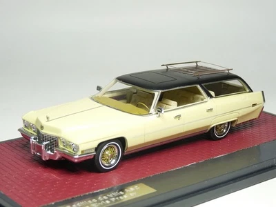 Matrix MX20301-481 1/43 1972 Cadillac DeVille Station Wagon Presley Resin Model - Image 1 of 3